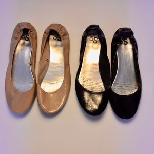 Black and Tan Flats Bundle